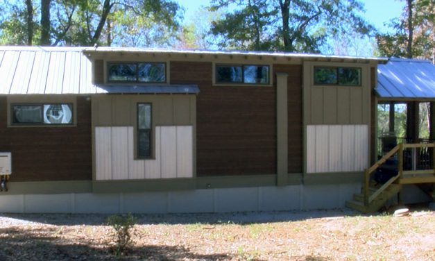 A dream life inside a tiny house