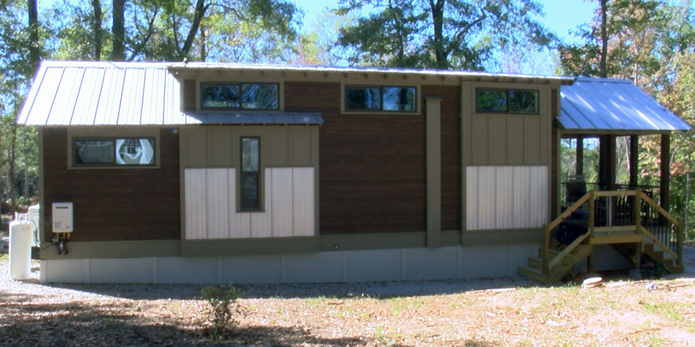 A dream life inside a tiny house