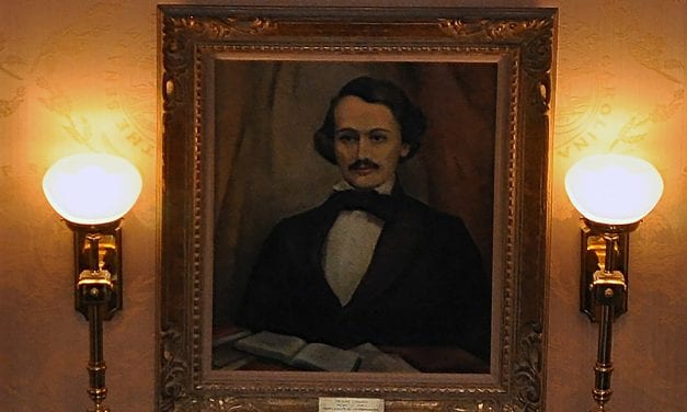 Is it Poe? No, mystery portrait turns out to be Confederate poet