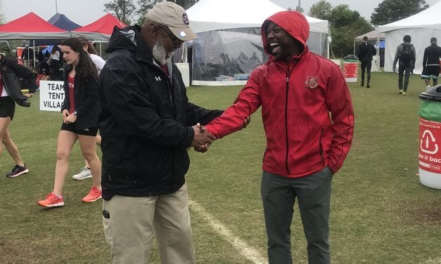 Head coach Curtis Frye makes an impact on and off the track