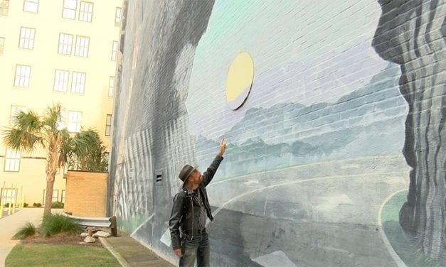 Historic Columbia mural vandalized, artist searches for culprit