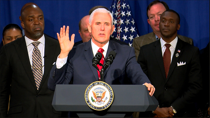 VP Pence promotes economic opportunity in South Carolina