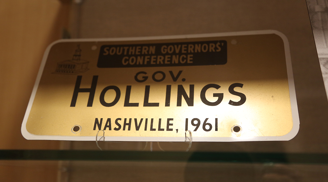 Ernest F. Hollings special collections at USC show late senator’s legacy and impact