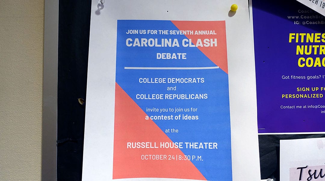 Democrats and Republicans come together for annual Carolina Clash debate