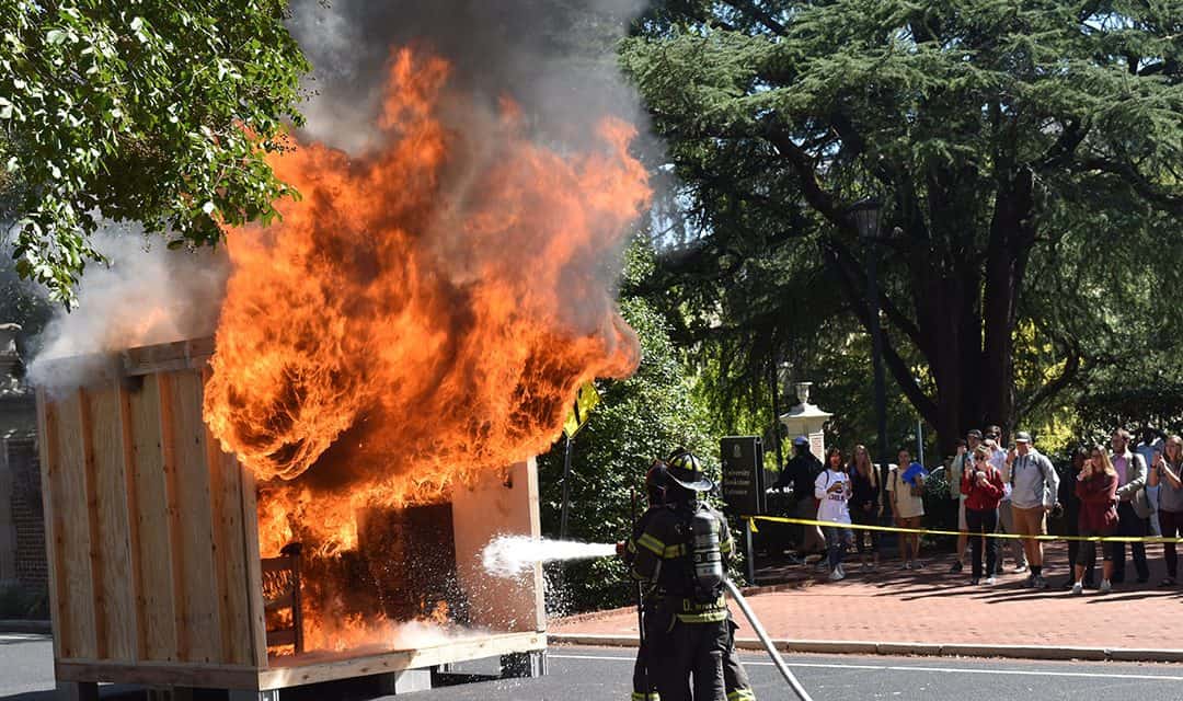 Fire Safety Day teaches students how to prepare for emergencies