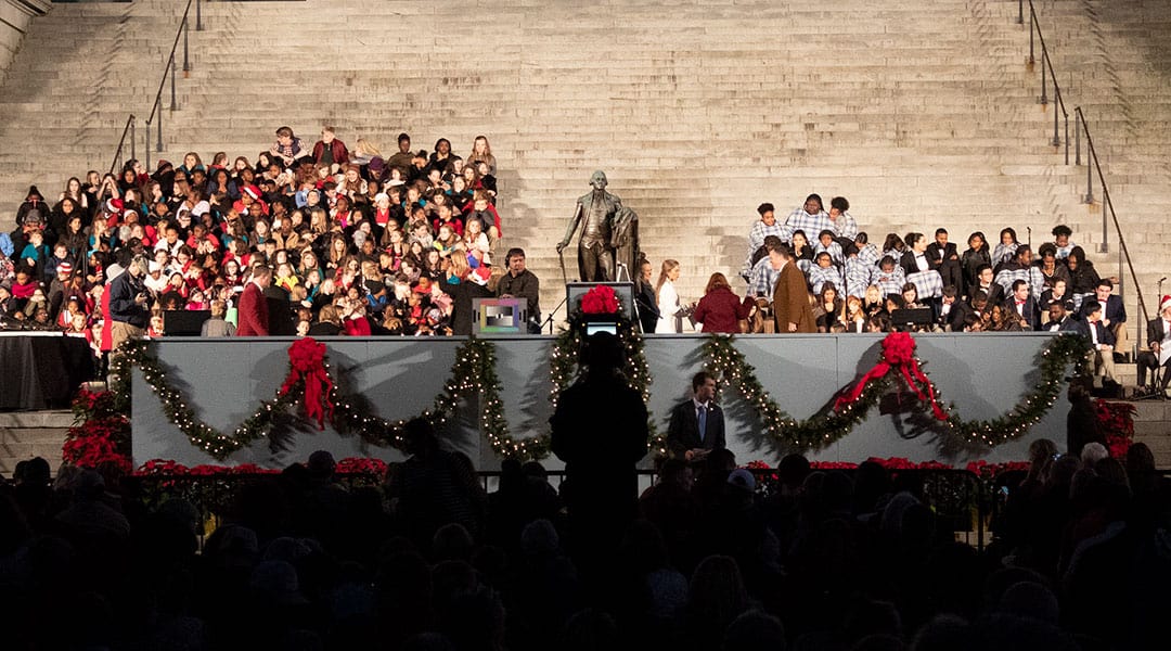 Carolighting ceremony lights up the Midlands