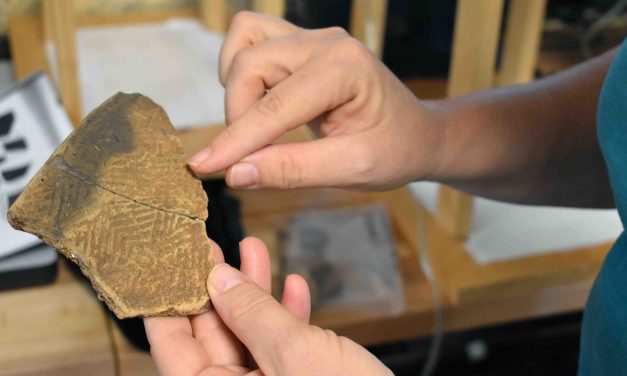 Modern technology reveals ancient pottery designs