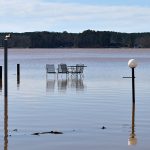 DNR officials examine flooded Lake Wateree homes