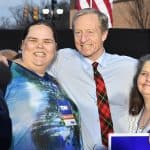 Steyer calls for $22 minimum wage, 12-year term limits