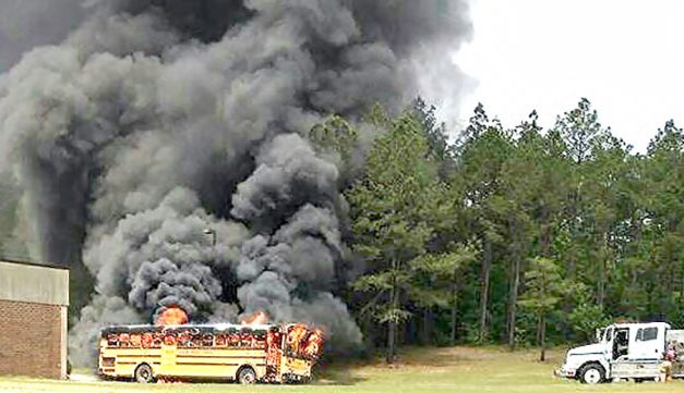 S.C. buses older than fifteen years catch on fire and need to be replaced
