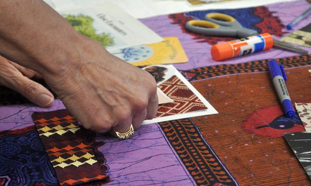 Traveling postcards workshop creates compassion, healing and recovery through art