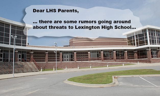 Tense day at Lexington High School