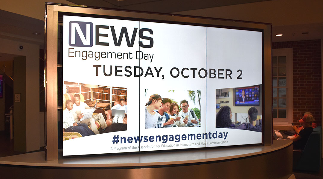 Engaging with reporters on News Engagement Day