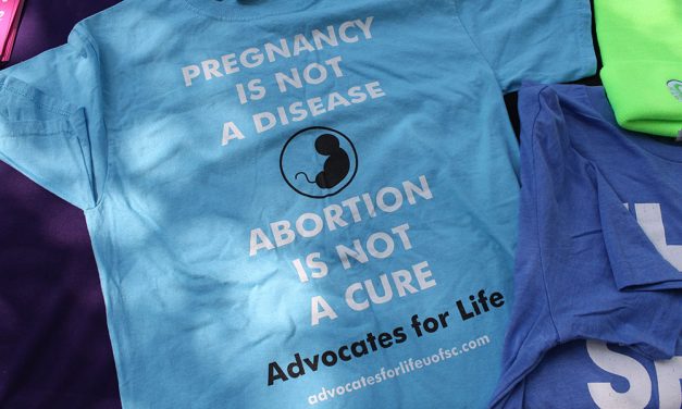 Anti-abortion group uses T-shirts to fight abortion