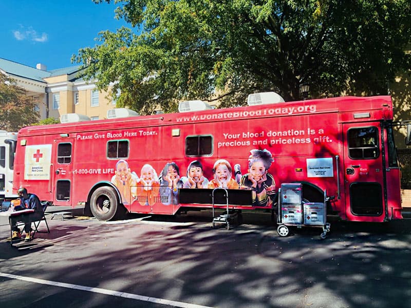 Carolina takes on Clemson in a blood donation battle