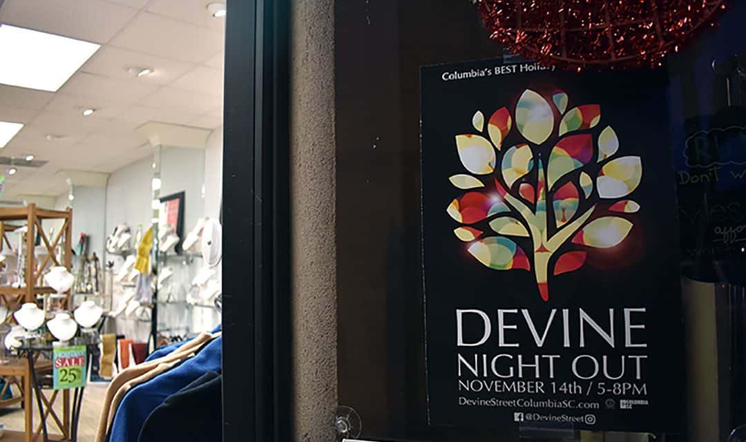 A stroll along Devine Street to get in the holiday spirit