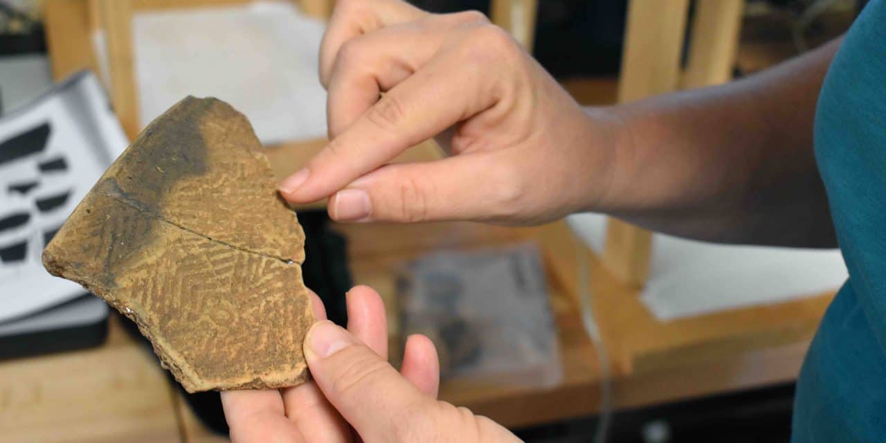 Modern technology reveals ancient pottery designs
