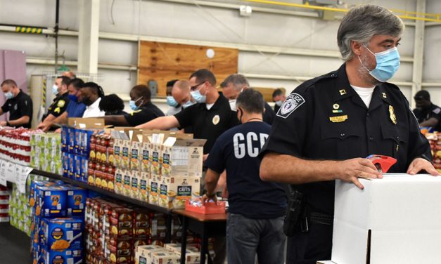 South Carolina law enforcement packs 1,600 boxes of food on anniversary of fallen officer’s death