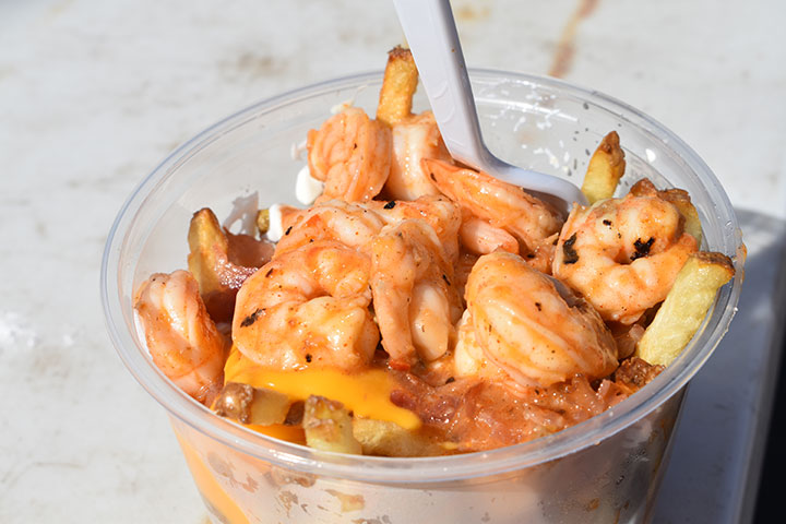 Cajun Shrimp Sundae from DeAnna food concessions