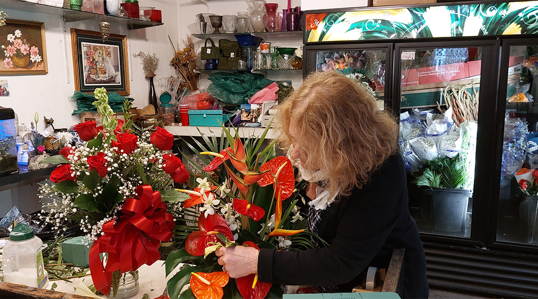 Florists cope with flower shortages for Valentine’s Day