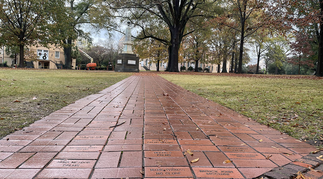A simple brick can mean love, legacy, history for USC alumni