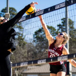 Taking a swing at it: USC outside hitter adds beach volleyball to her athletic resumé