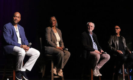 4 experienced musicians come together to teach students the joys of jazz