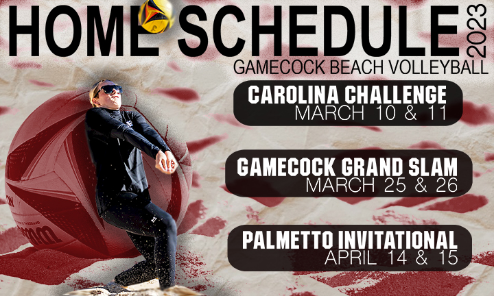 Carolina Beach Volleyball schedule graphic