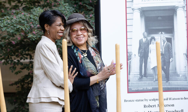 USC breaks ground for statue, honors 60th anniversary of desegregation