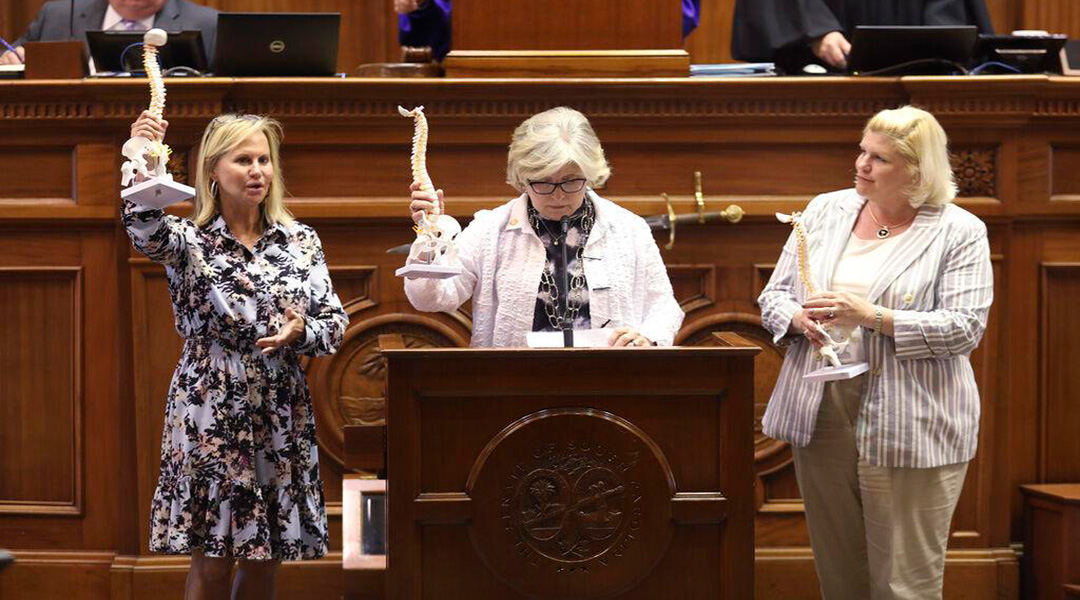 SC women senators who united against abortion win Profile in Courage Award