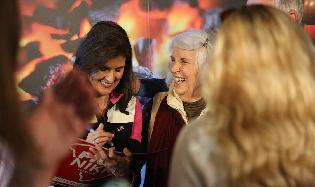 Nikki Haley hosts meet and greet at Columbia barbeque restaurant