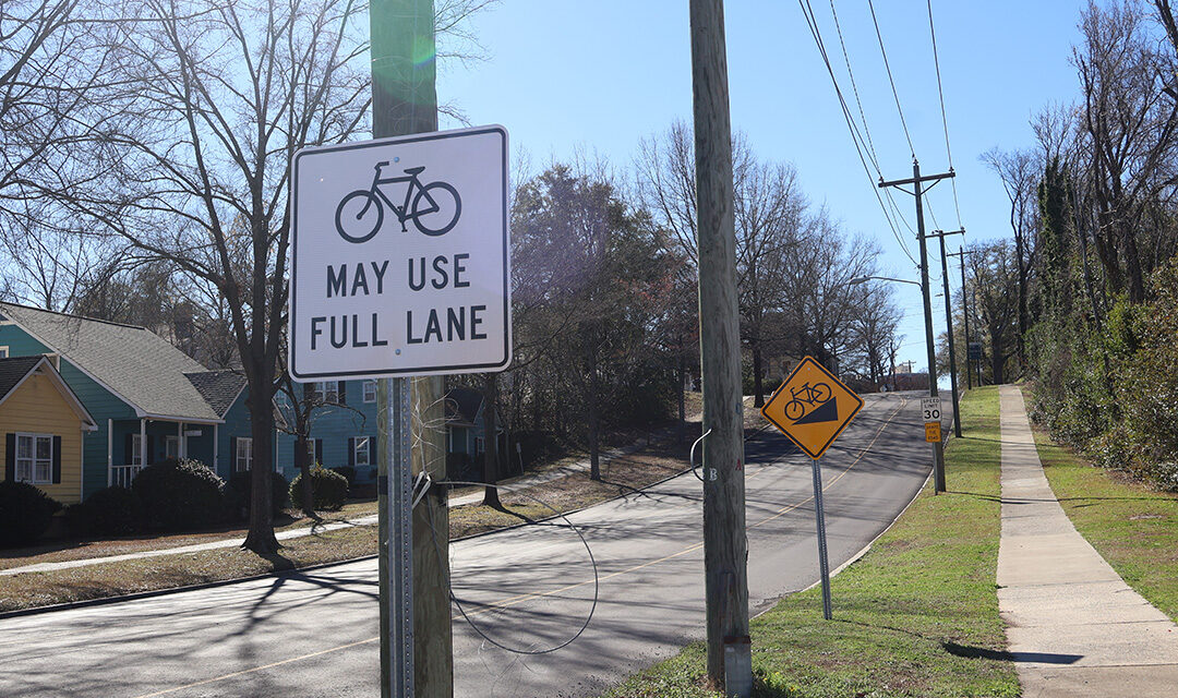Why some Columbia cyclists say Calhoun Street bike lanes fall short