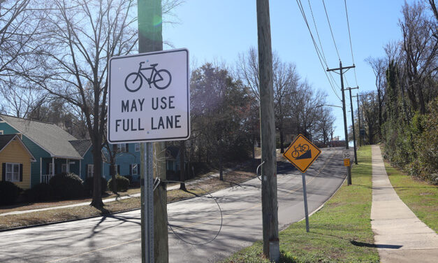 Why some Columbia cyclists say Calhoun Street bike lanes fall short
