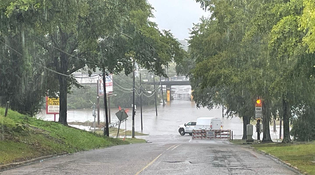 Columbia’s Blossom Street bridge, many commuter roads closed due to flooding