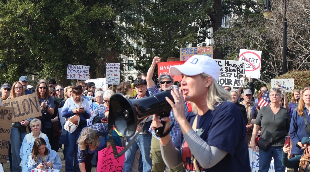 Protesters gather at the SC State House to fight Project 2025 (with photo gallery)