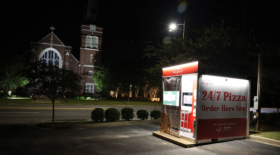 The 24-hour pizza revolution