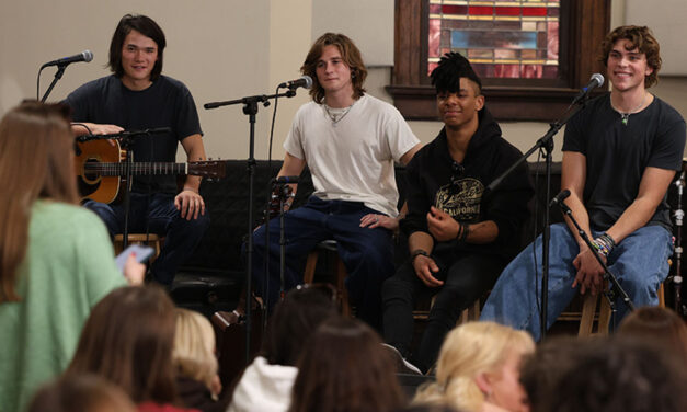 Band from hit Amazon Prime show makes pit stop on tour, connects with Columbia fans