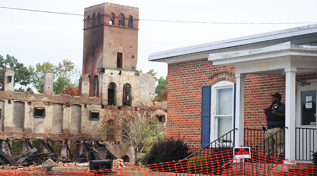 Camden’s historic landmark demolished by fire
