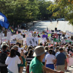 ‘No Kings’ attracts colorful characters, leads first anti-Trump march through Columbia