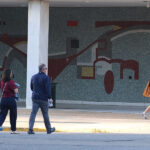 A mural at the foot of the Horseshoe sparks talk of historic preservation in Columbia