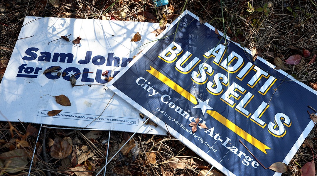 Aditi Bussells, Sam Johnson headed for Columbia council runoff