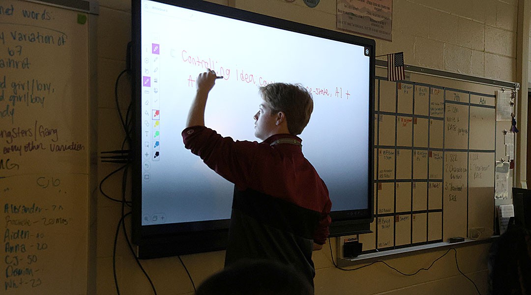 Younger teachers find an ease teaching students close to their own age