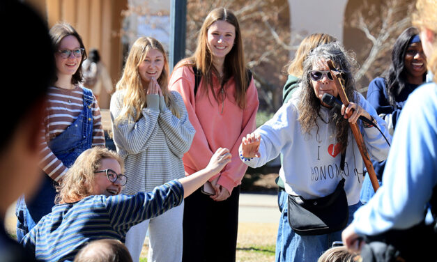 Sister Cindy brings her ‘Ho No Mo Revolution’ to the ‘University of Slutty Carolina’