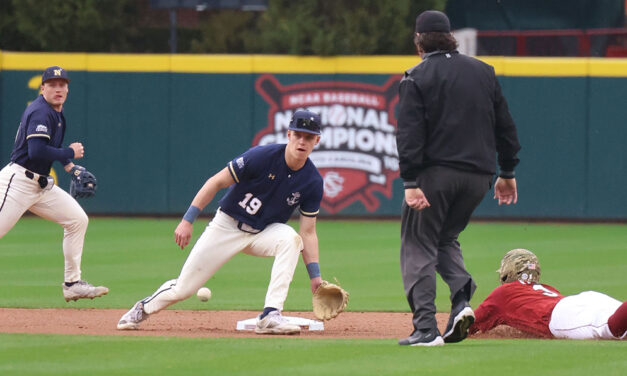 Gamecock Baseball Plays in Weather-Delayed Salute the Troops Tournament