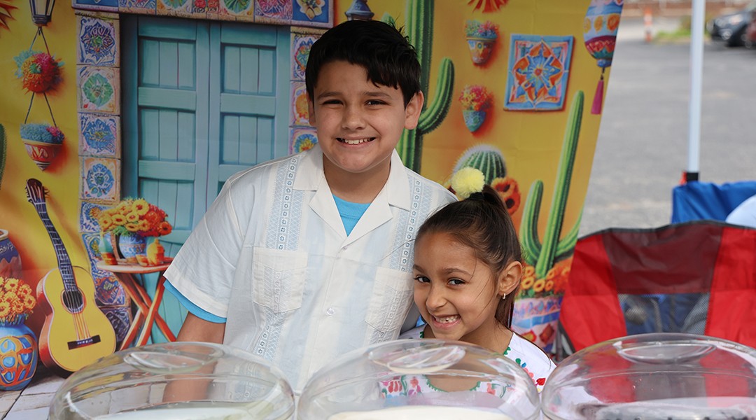 A kid-led farmer’s market?