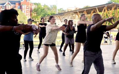 Free fitness classes bring crowds to revitalized Finlay Park