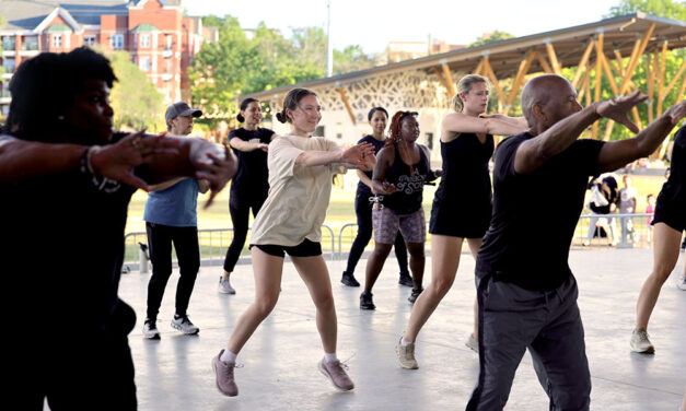 Free fitness classes bring crowds to revitalized Finlay Park