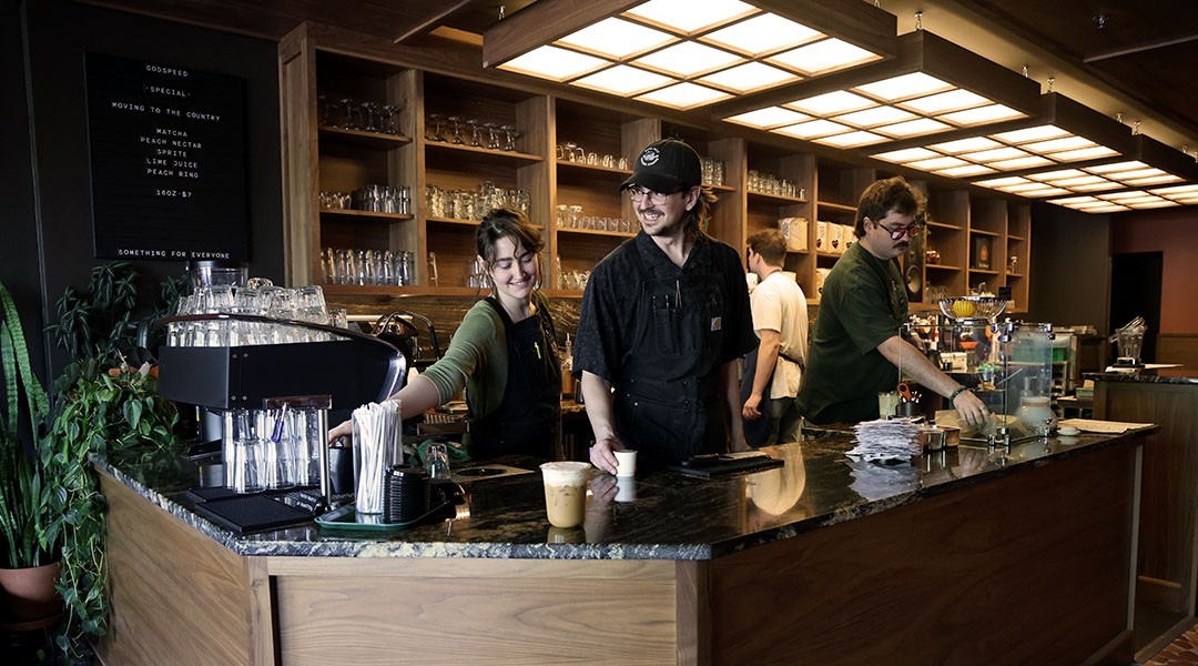 Godspeed Coffee transforms corporate chain spot into coffee craftsmanship