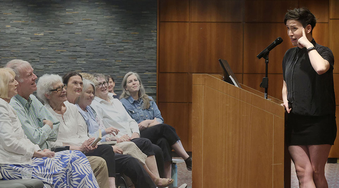 The Open Book invites authors on campus
